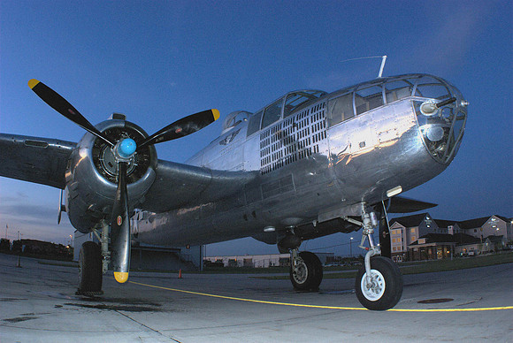 Night B-25