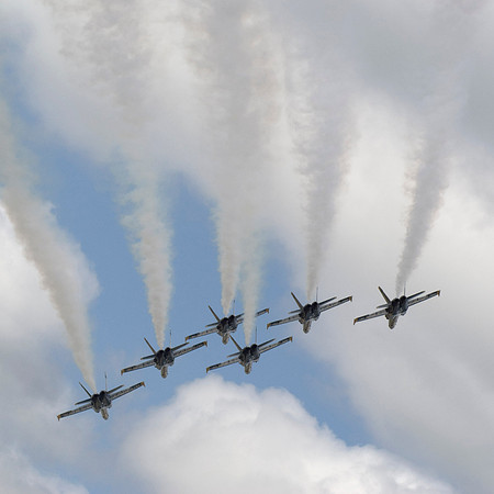 Six Plane Formation