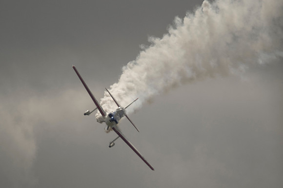 Smoke Against The Clouds