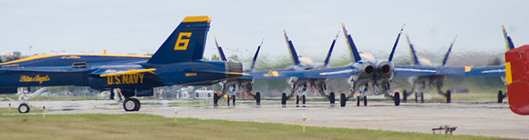 Blue Angels Taxi Out