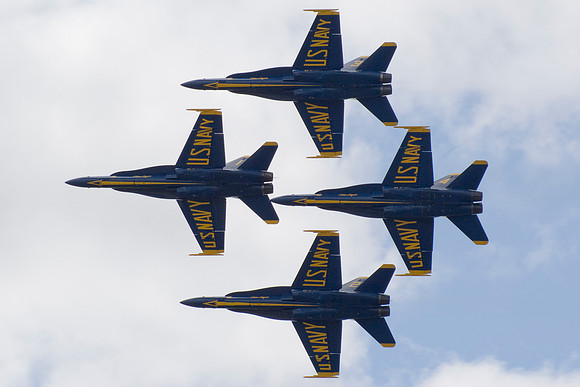 Blue Angels Diamond Formation
