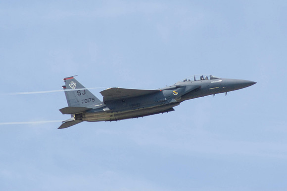F-15E Eagle, Contrails Off The Wingtips