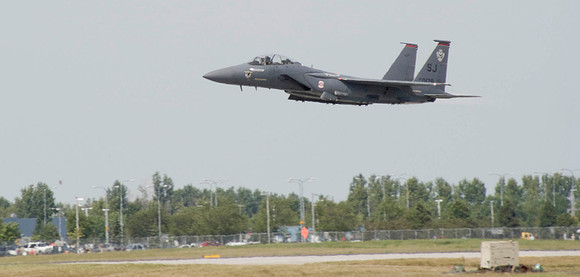 F-15E Eagle Makes A Low Pass