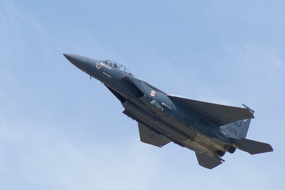 F-15E Eagle Noses Up