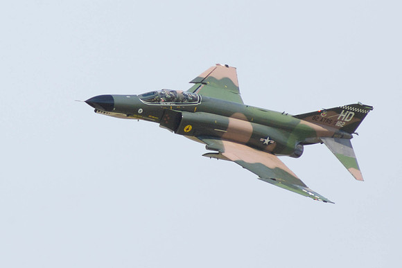 QF-4E Phantom II Swings By