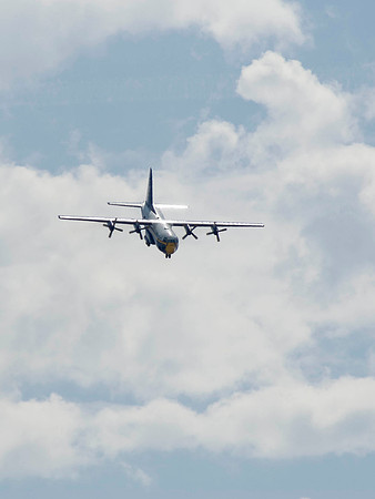 Fat Alberts Prepares For A Combat Landing