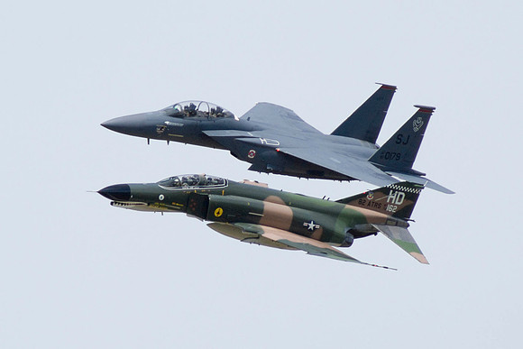 Phantom And Eagle Side By Side