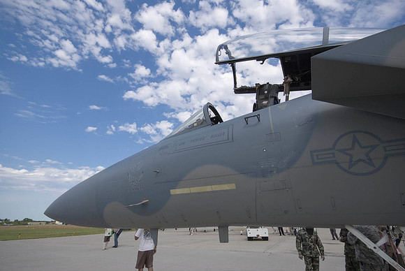 F-15 With Canopy Open
