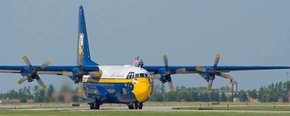 Fat Albert Taxis Back Under The Stars And Stripes