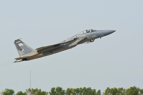 Eagles Take Off, Gear Comes Up