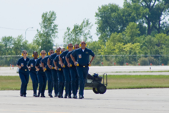 Blue Angels Ground Crew