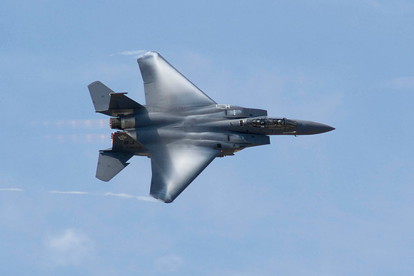 F-15E Eagle, Afterburners And Contrails