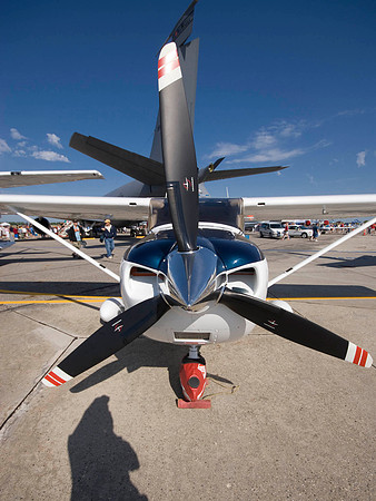 Cessna Reflections And Shadows