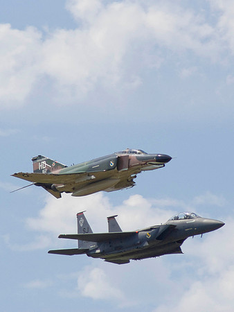 Phantom And Eagle Approach