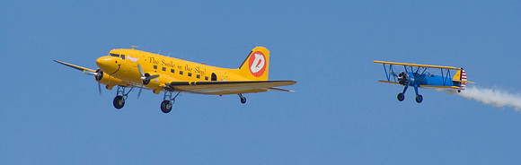 The Stearman Follows Duggy