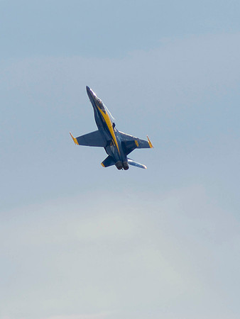 Blue Angel #6 Pitches Up