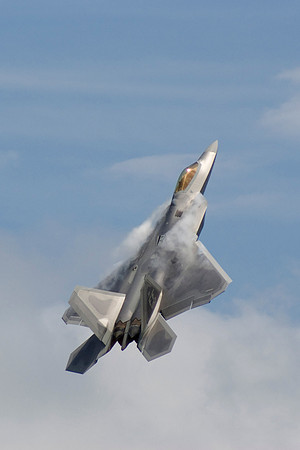 F-22A Raptor Climbs
