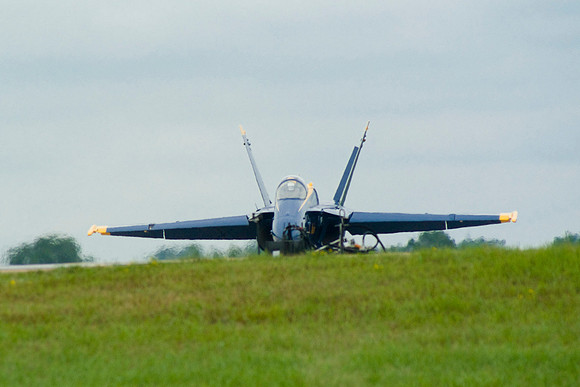 Blue Angel Head On