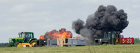 Pyro Behind Tractors