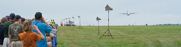 Airshow Crowd & PA