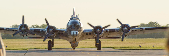 Flying Fortress Head On