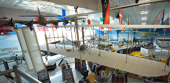 Hanging Models, Fliers, And Flags