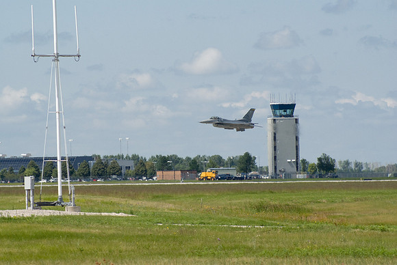 Racing Past The Control Tower