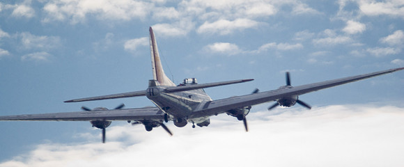 Aluminum Overcast Leaves The Airport