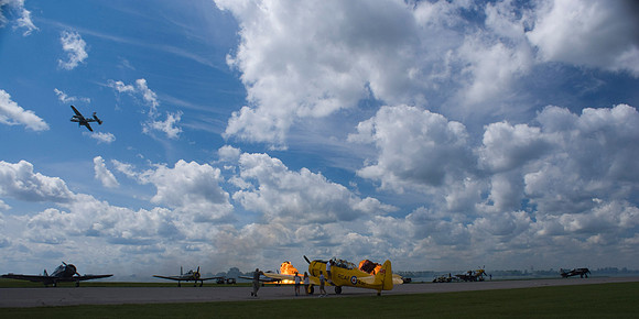 Simulated Bombing Run