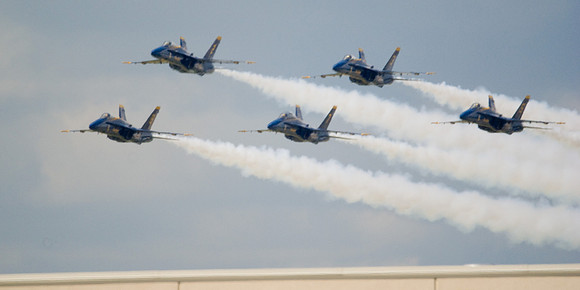5-Plane Formation Over Technology Park