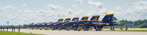 Crew Chiefs At Parade Rest