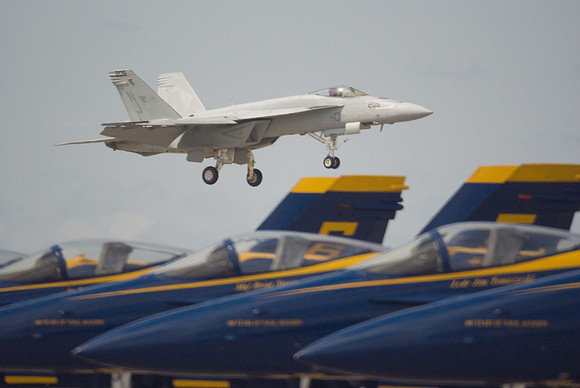 Blue Angel Landing