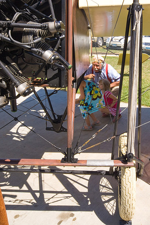 Eric Shows The Monoplane's Open Bottom