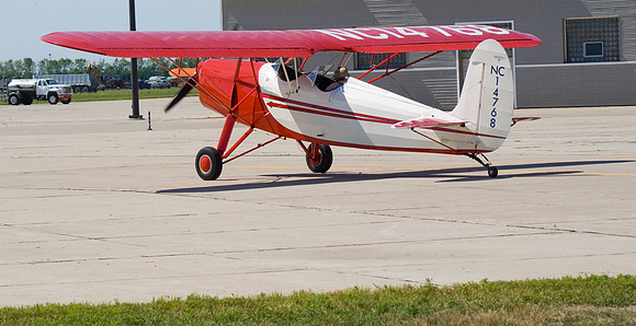 Steve Rolls Out For Take Off