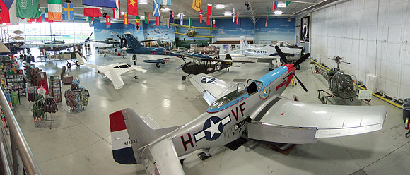 Fargo Air Museum November Panorama