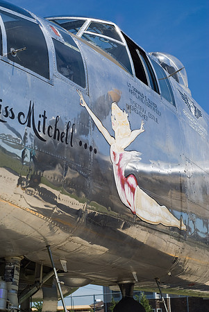 Miss Mitchell Nose Art