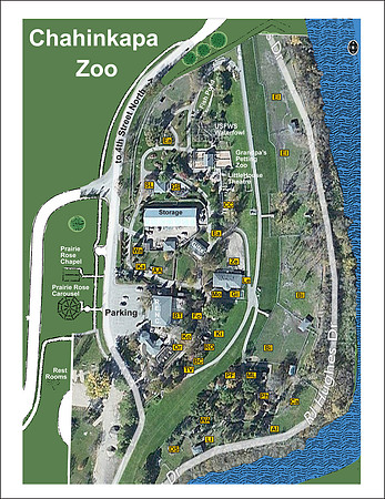 Chahinkapa Zoo Map