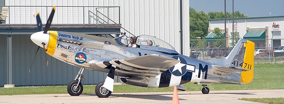 Mustang Rolls By
