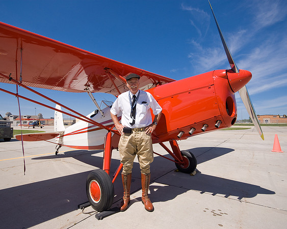 Steve With His Fairchild