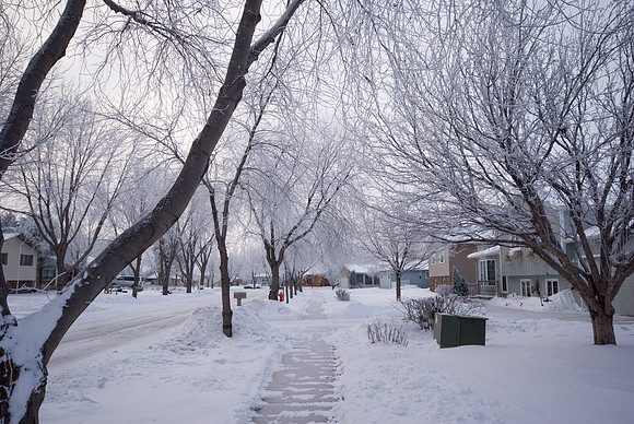 Sidewalk Across The Street