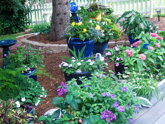 Blue Pots