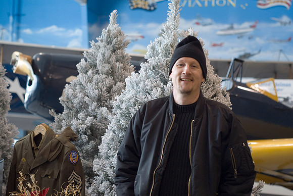 Craig With Flocked Trees