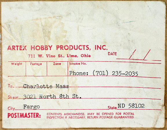 Artex Hobby Products, Inc.