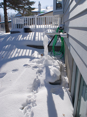Time To Kick Over The Ice Stalagmite