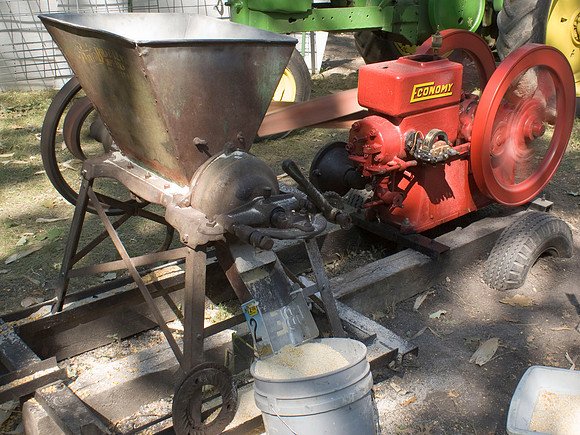 Grinding Corn