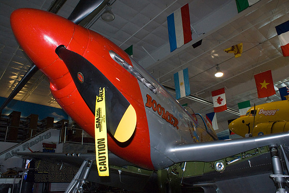 P51 Nose Lit Up