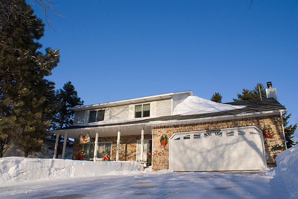 Our Home Down Low In The Snow