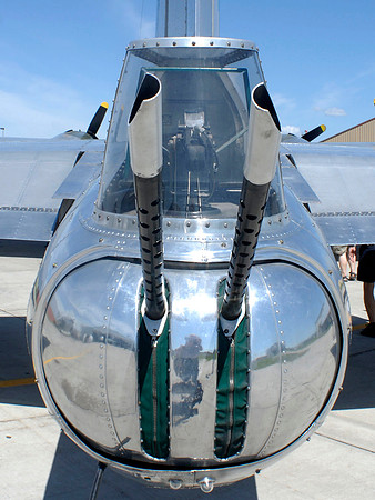 B-17G Tail Gun Close Up