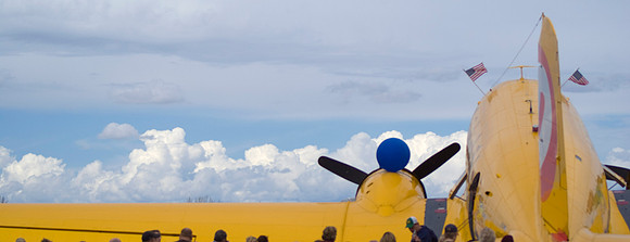 Clouds Build Over Duggy's Wing