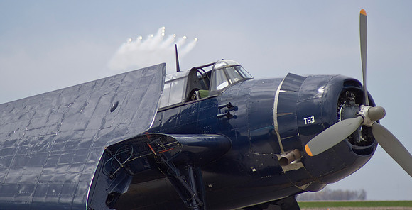 Snowbirds Smoke Over Avenger